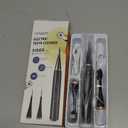 Dog Plaque and Tartar Remover - Dog Tooth Brushing Kit Electric Toothbrush for Dogs,5 Adjustable Mode& 3 Cleaning Head, Plaque Remover for Teeth Stains for Dogs and Cats (Black)