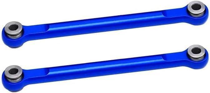 Aluminium Alloy Front Steering Toe Links for Traxxas 1/16 Mini Maxx 107154-1 Upgrades Replace 10742 - Blue