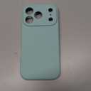 Vooii Magnetic for iPhone 17 Pro Case, Compatible with Magsafe (Premium Liquid Silicone) (Integrated Camera Control Button) Full Body Protective Anti-Scratch Microfiber Lining 6.3", Mint