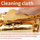Saxophone Cleaning Kit  11-Piece Complete Maintenance Set with Swabs, Brushes, Key Oil & Cork Grease for Alto/Tenor/Soprano Sax Musicians & Students