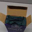 MIULEE Christmas Solid Color Sheer Curtains 84 Inches Long 2 Panels Set Elegant Lightweight Grommet Light Filtering Window Voile Panels/Drapes/Treatment for Bedroom Living Room W42 x L84, Hunter Green