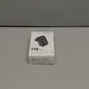 FLEXTAILGEAR Tiny Bike Tire Pump, 100PSI Electric Bicycle Pump, Protable Cycling Pump with Schrader and Presta valves, Integrated Safety Light, 80 Seconds Quick Inflation for Road Bike, Mountain Bike