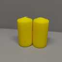 Citronella Pillar Candle - Set of 2 Citronella Candles - 6 inch Tall, 3 inch Thick - for Indoor/Outdoor Use