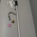 24FT Reach Gutter Cleaning Tools from Ground, Telescopic Rain Gutter Cleaners Tool with Quick Connect Adapter and Heavy Duty Wand for 2nd Story House (16FT)