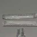 Goldenwarm 2 Pack Black Square Bar Cabinet Pull Drawer Handle Stainless Steel Modern Hardware for Kitchen and Bathroom Cabinets Cupboard,Center to Center 10in(256mm) Black Drawer Pulls