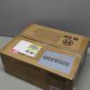 ZYD Ceiling Fans with Lights, 72 inch Large Industrial LED Ceiling Fan with Light, Industrial Fan 8 Dual Finish Blades with Remote, 6 Speed with Reversible Quiet DC Motor, 3 CCT with Memory and Timer (Black / Walnut)