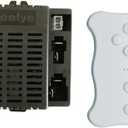 RX23 12V 2.4G Bluetooth Remote Control and Receiver, for Kids Ride On Toys, Weelye 12V Control Box Motherboard Accessories Ride On Car Replacement Parts