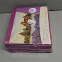 Zzrywuty 50 Packs Heavy Duty Rose Purple 2 Pocket Folders with Business Card Slot,Holds 100 Sheets Fits Letter Size File Folder Presentation Folder for School,Office,Home