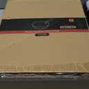 Carbon Steel Wok Pan, 9.5" Woks & Stir-Fry Pans with Glass Lid Cookwares, Nonstick Wok Flat Bottom Small Handmade Chinese Wok For for All Stoves