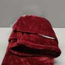 Westinghouse Queen Size Electric Heating Blanket - 10 Levels, Auto Shut Off, Fast Heating - Machine Washable (Queen, 84x90 Inches, Wine Red)