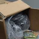 Portal Reclining Camping Chair, High Back Folding Lawn Chair with Adjustable Reclining for Adults, Oversized Chair for Garden, Porch, Outdoor Camping (Grey)