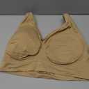 BESTENA Sports Bras for Women, Seamless Comfortable Yoga Bra with Removable Pads, Nude, X-Large