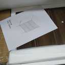 Veegle 3 Drawer Large Nightstand Dark Brown Bedside Table, 17.7 x 13.7 x 27.9 inches