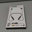 N18 Neckband Bluetooth Earbuds, Wireless Bluetooth 5.2 Headphones with Microphone, Ultra-Lightweight Comfort, IPX7 Waterproof, Deep Bass Strong Beat, 20H Playtime, Magnetic Earphones (Black)