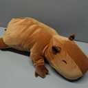 SQEQE Weighted Capybara Plush, Weighted Capybara Stuffed Animal, Cute Plushies Soft Pillow Toy Gift for Kids Adults 23.6 Inch, 3.1 Lbs