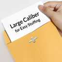 SUNEE Envelops, 6"x9" Brown Kraft Envelopes with Clasp Closure, 28-lb Paper Mailing Envelopes, 100 Count, Great for Filing, Storing or Mailing Documents