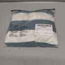 Women's Oversized Striped Crop Tops Short Sleeve Collared T Shirt Preppy Golf Shirts, Green, Medium