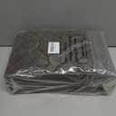 BEQHAUSE Stair Treads Non Slip Stair Runners Step Carpet Mat for Wooden Steps Indoor Machine Washable 28inX9in Edging Polyester Soft Stair Rugs for Kids Elders Pets with TPE Backing(Black,4pcs)