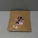 PUPTECK Anti-Slip Dog Socks with Double Sides Grips for Small Medium Large Dogs Hardwood Floors Prevents Licking, Dog Shoes for Hot Pavement Traction Control Paw Protector for Senior Dogs, Pink L (Large (4 Count))