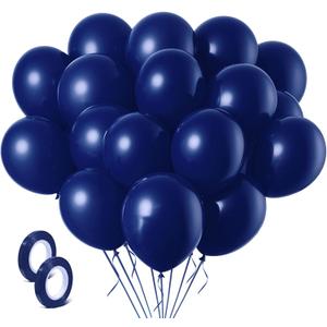 Navy Blue Balloons Latex Party Dark Blue 160 Pack 5 inch Round Navy Balloons for Wedding Graduation Birthday Party Backdrop Decorations
