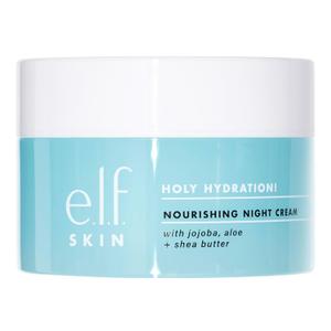 e.l.f. SKIN Holy Hydration! Nourishing Night Cream, Ultra-Hydrating Moisturizer, Infused with Shea Butter, Soothes Skin, 1.76 Oz 