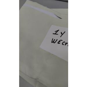 Roc-lon 54 Inch Budget Blackout Drapery Lining, White/Ecru 1 Yard