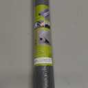 Shelf Liners for Kitchen Cabinets Refrigerator Liners Waterproof Kitchen Cupboard Liner Durable Plastic Drawer Mats EVA Material Non Adhesive Fridge Mats for Shelves - Gray 17.5 x 157.4 Inches (Diagonal Pattern Gray)