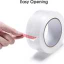 Pacific Mailer Clear Packing Tape, Packaging Tape for Shipping Packaging Moving Sealing, 3 Inch Wide, 2.0mil Thickness, 110 Yard Per Roll [Pack of 6 Rolls]