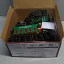 Christmas Train Set for Under The Tree with Lights, Music, Sounds, and Steam Electric Train with On/Off Button, Smoke, Tracks,  Perfect Holiday or Birthday Gift for Boys, Toddlers, Ages 3+ Year Olds