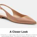 COACH Claire Leather Skimmer, 9.5