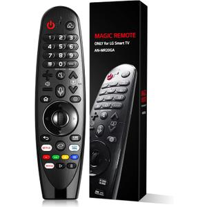 for LG TV Remote Control Replacement AKB75855501 AN-MR20GA MR19BA MR21 MR22 MR23 MR24 GA GN GC MR18BA MR650A Magic Remote with Voice & Pointer, for LG Smart TV 2018-2024 Models