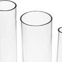 Source One Deluxe Clear Acrylic Tube 1 Inches Thick USA (36 Inch, 1 Inch Wide)