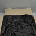 KANAGAWA 6ft x 25ft Privacy Screen Fence, 90% Blockage Heavy Duty 175 GSM Fencing Mesh Net Cover for Outdoor Wall Garden Yard Backyard 40 Cable Zip Ties Included Black