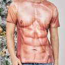 RAISEVERN Unisex Summer T-Shirts Crewneck Cool Short Sleeve Funny Graphic Print Top Casual Tees (XL)