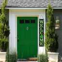 St. Patrick's Wooden Welcome Sign Vertical Porch Sign - Shamrock Lucky Coin Wooden Wall Art Sign for St. Patrick's Day Standing Hanging Home Front Door Wall Yard PartyIndoor Outdoor Decoration,-47.2"H