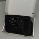 DeMoce Cordless Ankle Massager with Heat, Wearable Ankle Heating Wrap for Foot & Ankle Pain Relief, 6 Heat Levels, 3 Vibration Modes, Timer & Auto Shut Off, Single One, Black