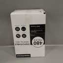 480 Pack Disposable Dental Bibs 13"x18", 3-Ply Waterproof Tattoo Bibs Sheet for Nail Salon, Dental Clinic, Feeding, Tattoo Shop (Black)