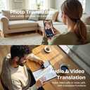AI Translation Earbuds Real Time,3 in 1,150 Languages,Translation Headphones with Bluetooth 5.4, Audifonos Traductores Ingls Espaol for 6 Translation Modes,Long Battery for Travel,Business,Learning