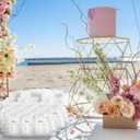 Ctosree 100 Set Wedding Favors for Guests Bulk Include 100 Pcs Self Adhesive Seed Packets Kraft Paper Seed Envelopes Let Love Grow Cards and Organza Gift Bags for Bridal Shower (Retro)