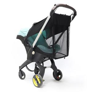 2 in 1 Strollers Sun Shade Net fit DOONA Baby Stroller and Carseat Sunshade Extension UV Protection Sun Cover Awning Umbrella 360 Full Coverage Snooze Shade Breathable Sun Protection Canopy