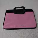 Laptop Case 15.6 inch, Travel Laptop Sleeve Bag Handbag Shockproof Protective Computer Cover Carrying Bag Briefcase for 15" 15.6" HP Asus Acer Dell Lenovo Laptop Notebook Ultrabook, (Black/Pink)