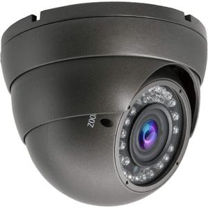 5MP 4MP Dome Super Hybrid Security Camera HD-TVI/CVI/AHD/960H CCTV Surveillance Security Camera 2.8-12mm Varifocal Lens Outdoor/Indoor 98ft IR Waterproof Day&Night Vision Dome Camera(Gray) 