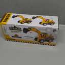 Car Toys for Toddlers, Excavator Toy with 2 Flashing Lights Music, Toy Trucks Construction Vehicle with 1 Moving Arm, Baby Toys for 3 4 5 6 Year Old Boys, Kids Valentine's Day Easter Birthday Gifts