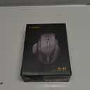 E-YOOSO Large Wireless Mouse for Big Hands, X-31 Cordless Ergo Computer Mouse, 6 Buttons, 5-Level 4800 DPI, 18 Months Battery Life, for Laptop, PC, Chromebook (Black)