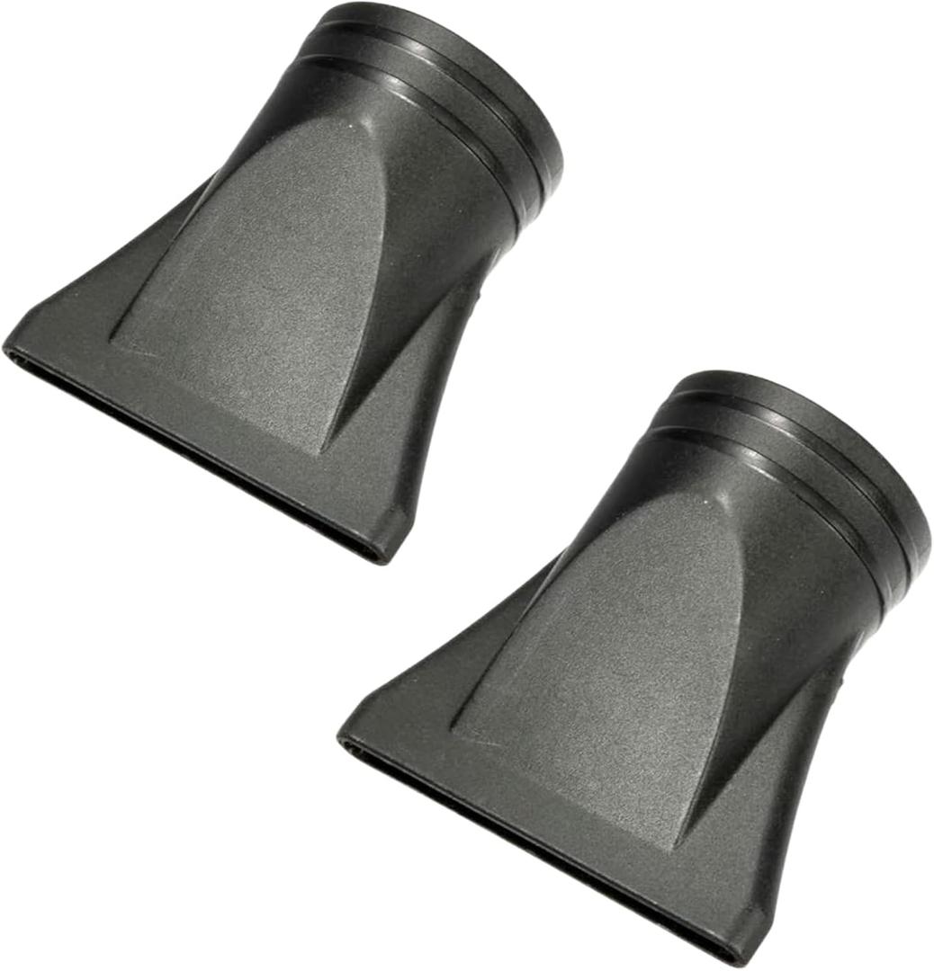 2Pcs Black Hot Professional Salon Hairdressing Tool Hair Dryer Nozzle Wide Design Useful Convenient Design Styling Tools Hair Dryers Accessories