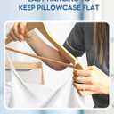 Mulberry Silk Pillowcase for Hair and Skin, SGMSILK 22 Momme Natural Silk Pillow Cases with Zipper, 6A Soft and Smooth Single Sided Pure Silk Pillow Cover (White, King 20"x36")