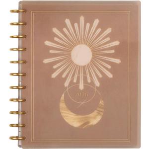 Happy Planner Disc-Bound Planner Jan.Dec. 2026, Includes 3 Extra Months and 2 Sticker Sheets, Big Size, 8.5" x 11", Dashboard Layout, Star Lover