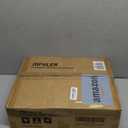 Wardrobe Closet, Quick and Easy Assembly, Black Portable Closet with 2 Hanging Rods 4 Storage Shelves and 8 Side Pockets, Sturdy and Stable Clothes Rack with Cover, for Bedroom and Dormitory