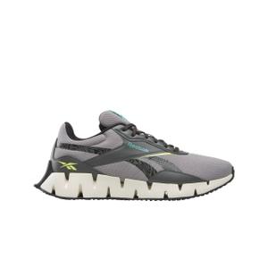 Reebok Unisex Zig Dynamica Str Running Shoes, Moonstone/Ash/Core Black, Men Size's 10/ Women's Size 10