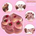 Taba Squishy Paw Squeeze Toys - Oversized 5-inch Cat Paw Squishy Fidget Toys for Kids and Adults,Stress Relief Kawaii Strawberry Cat Paw Toys,Relieves Stress Anxiety Gifts,for Birthday,Party